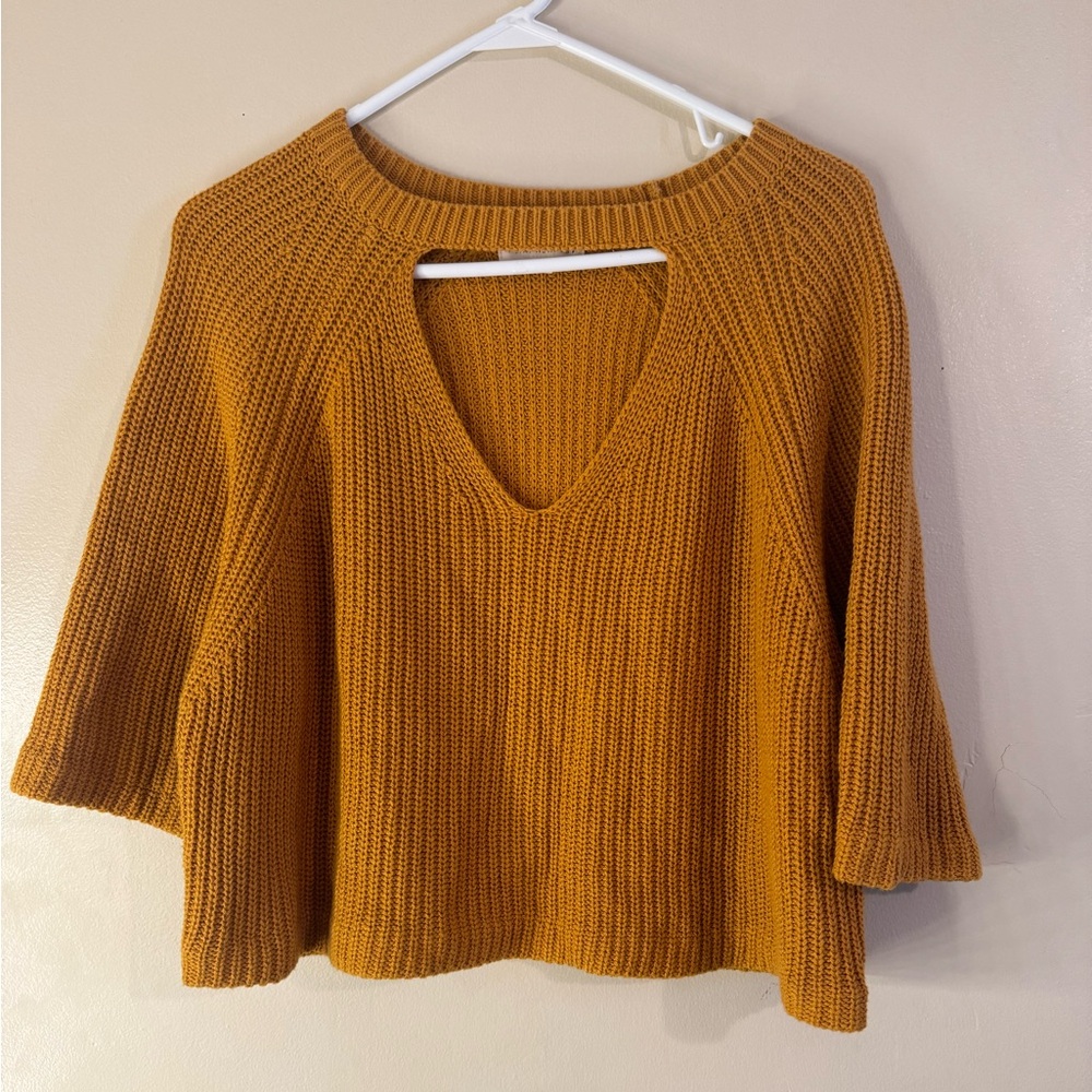 PacSun Keyhole Knit Sweater Size Large